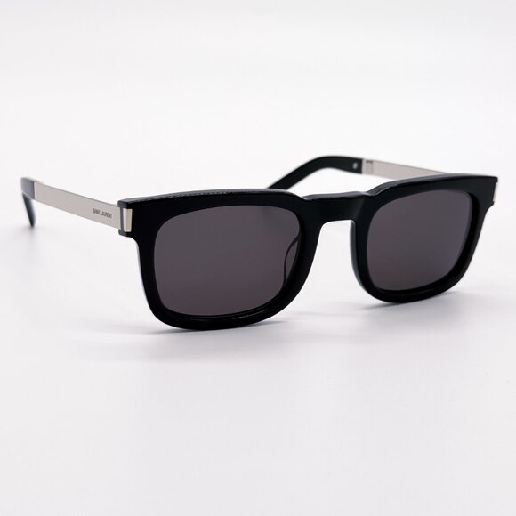 NEW SAINT LAURENT SL 581 001 BLACK MEN SUNGLASSES SAINT LAURENT SL581 001 - Picture 1 of 12